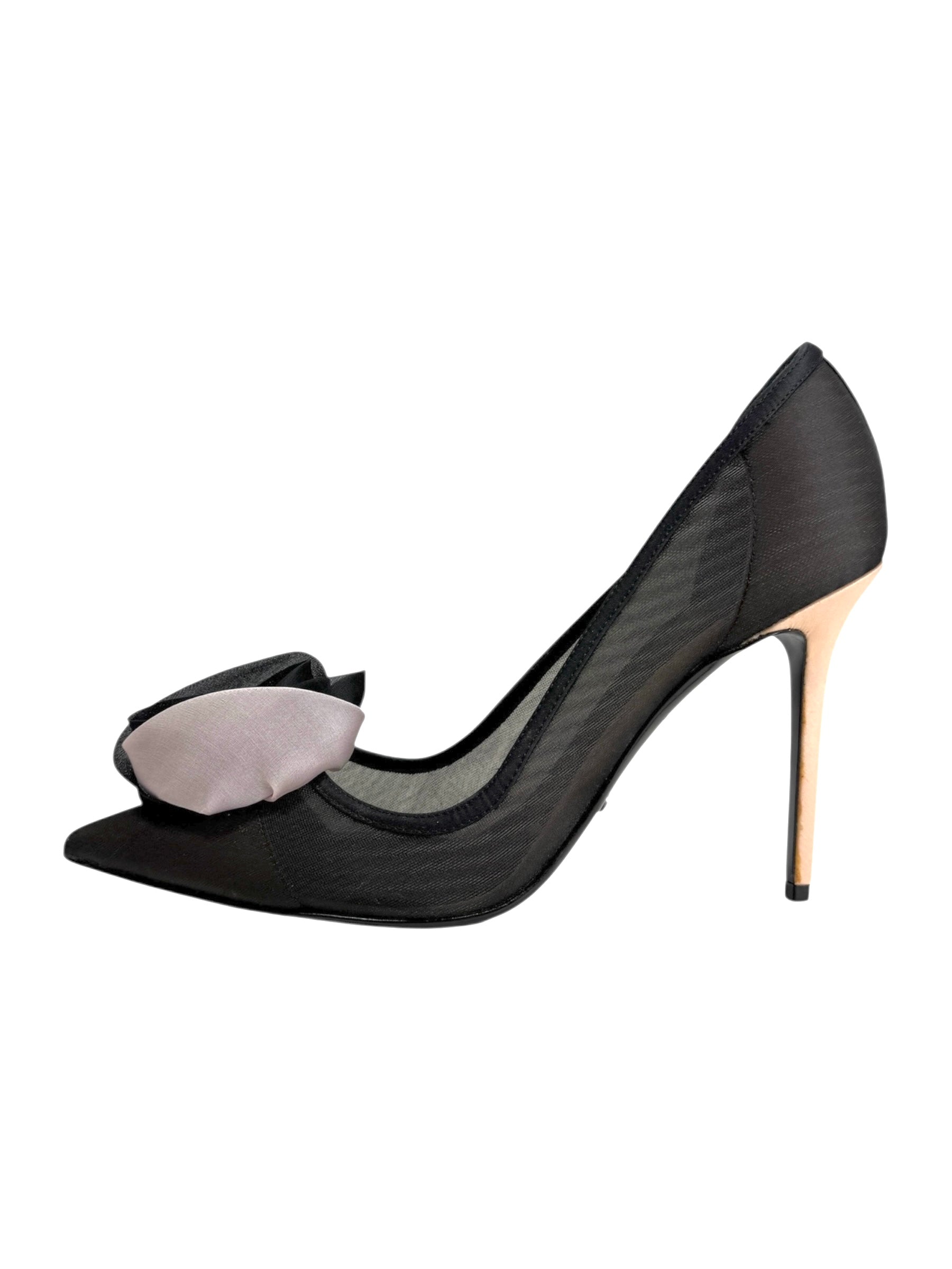Christian Dior pump silk