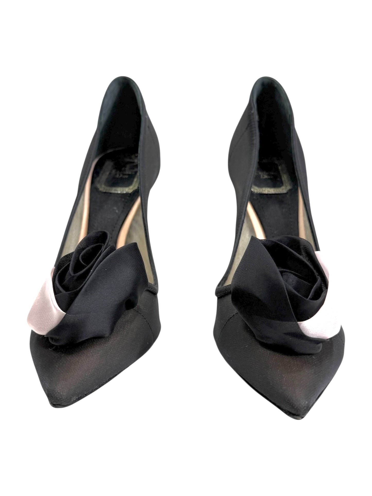Christian Dior pump silk