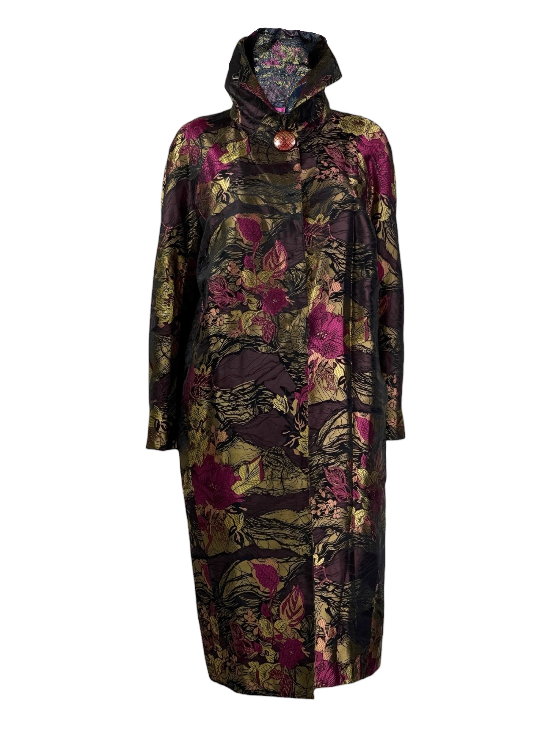 Christian Lacroix Fall 1999 jacquard coat