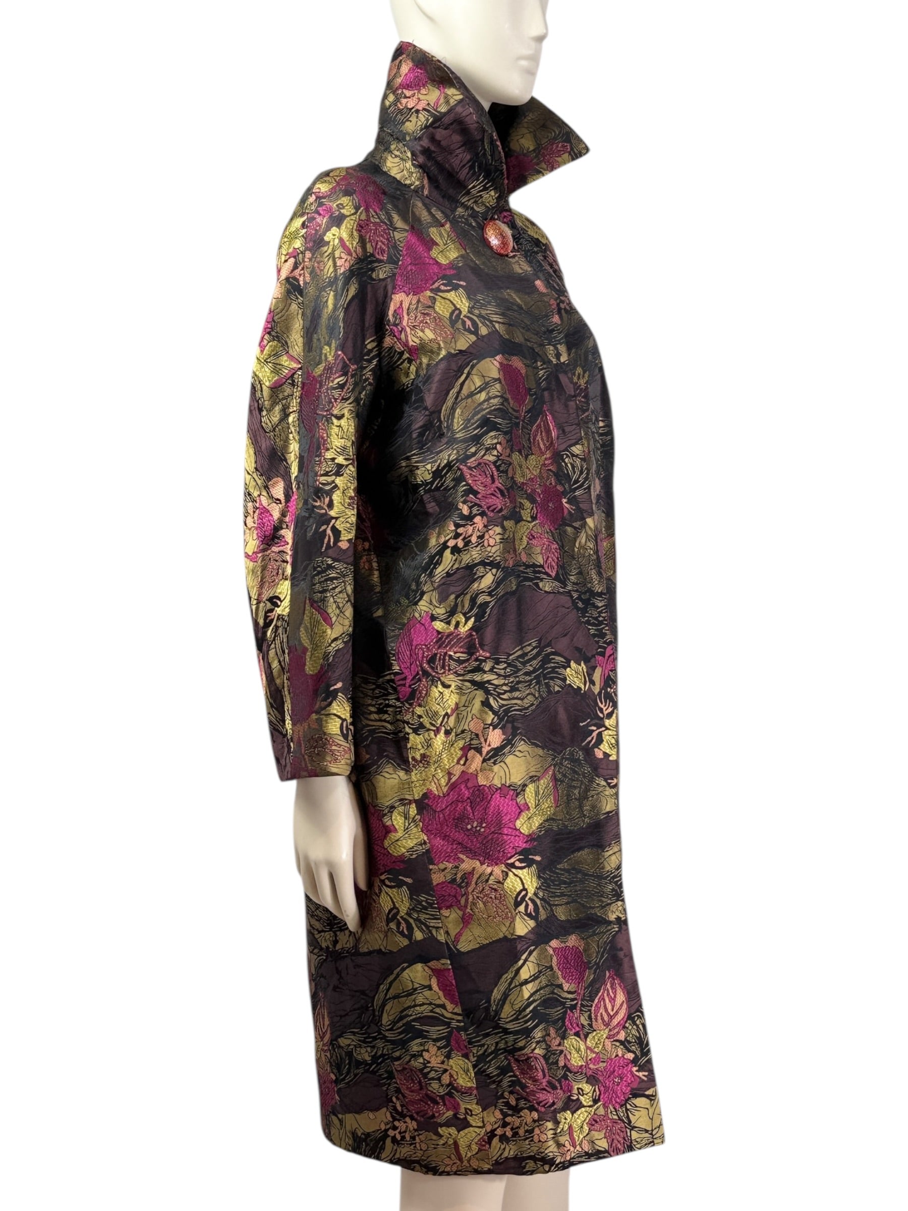 Christian Lacroix Fall 1999 jacquard coat