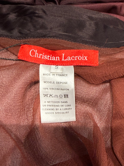Christian Lacroix Fall 2005 long degrade dress