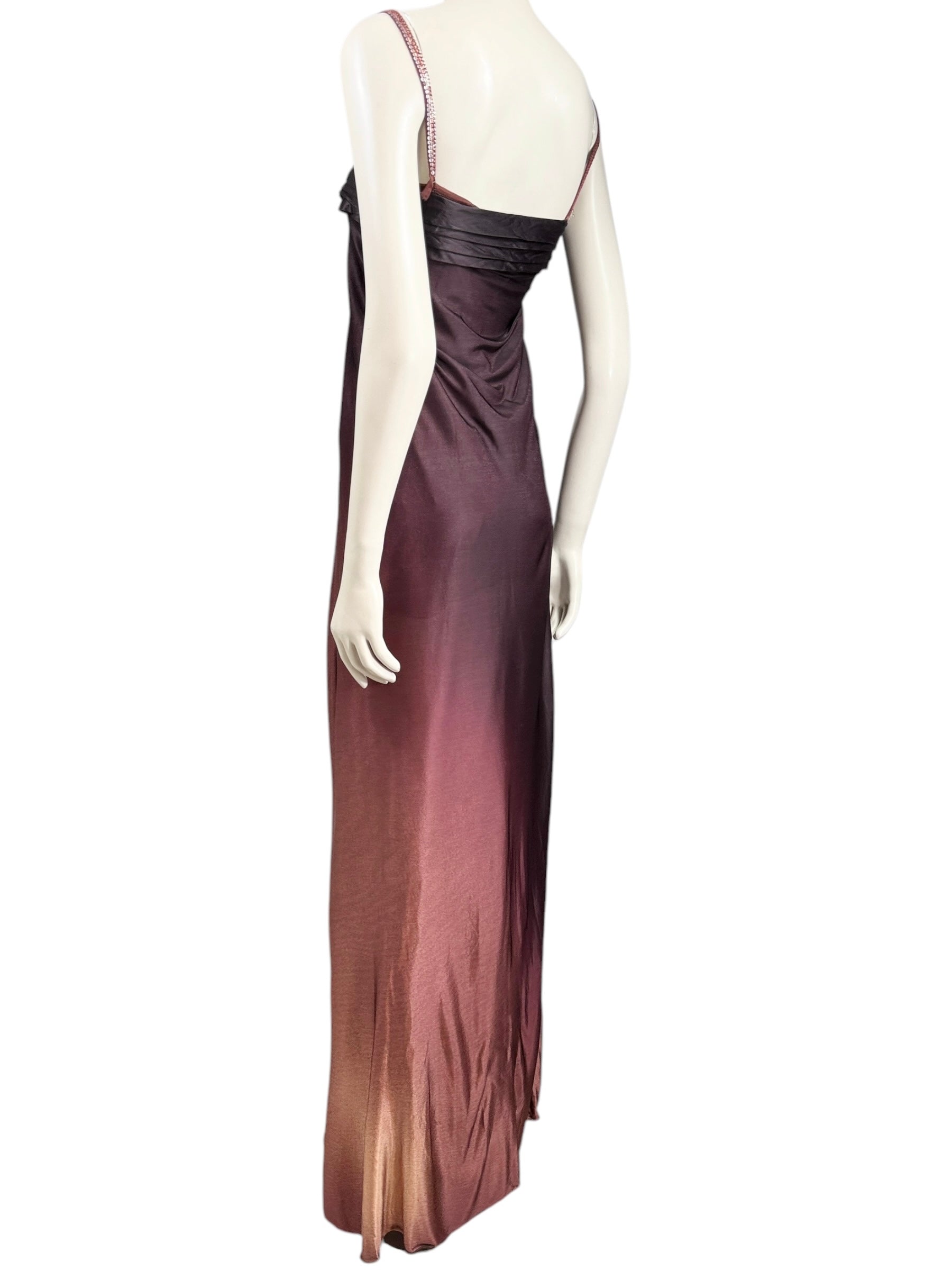 Christian Lacroix Fall 2005 long degrade dress