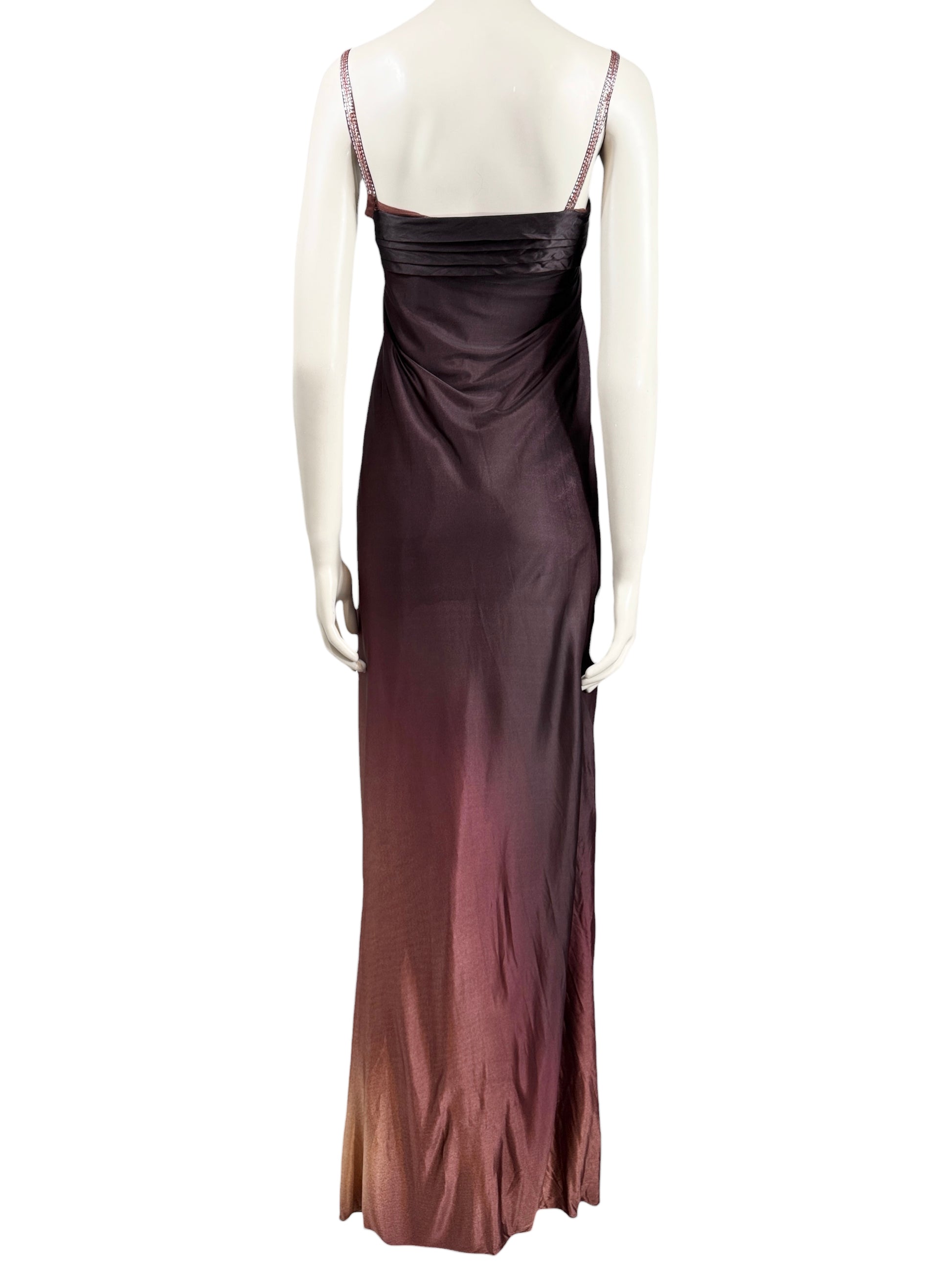 Christian Lacroix Fall 2005 long degrade dress