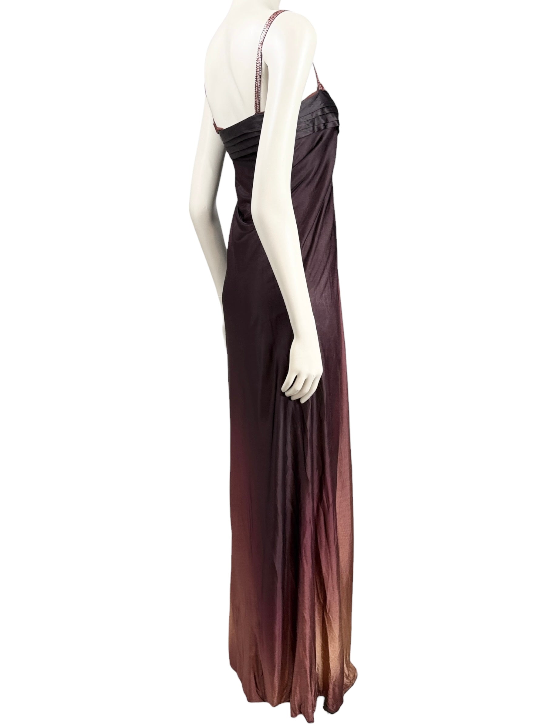 Christian Lacroix Fall 2005 long degrade dress
