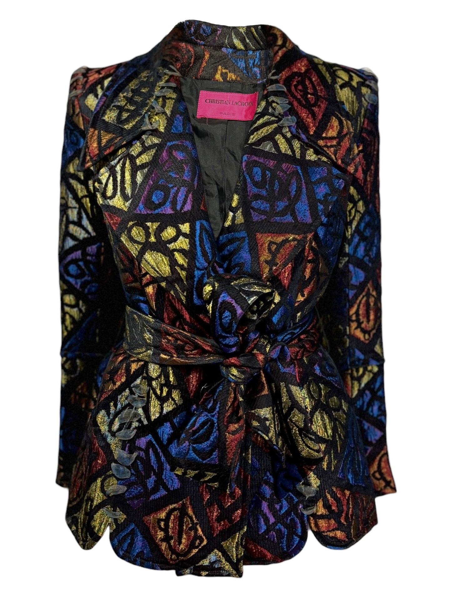 Christian Lacroix Multicolor jacquard jacket