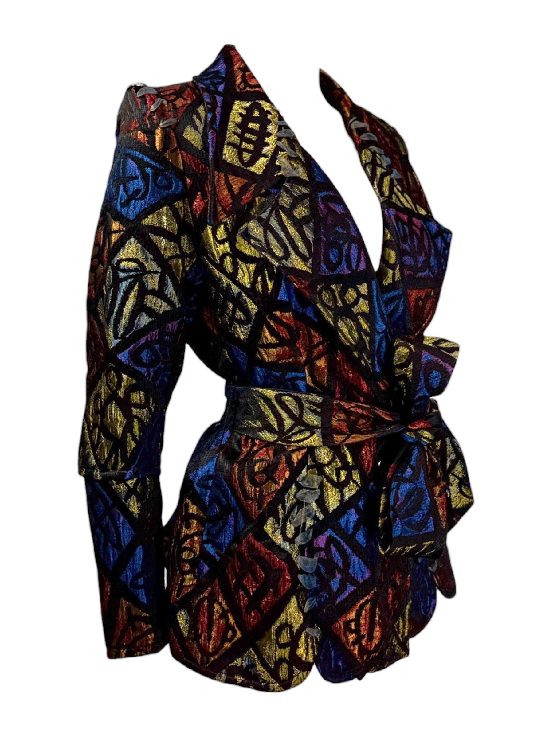 Christian Lacroix Multicolor jacquard jacket