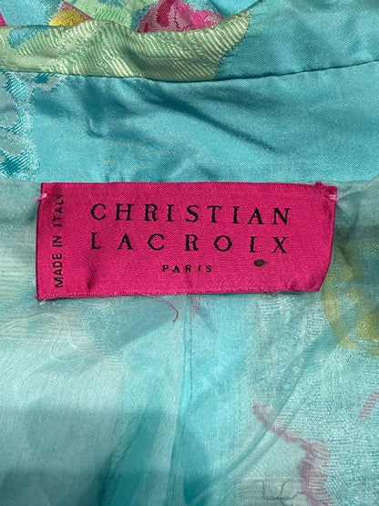 Christian Lacroix Spring 2000 jacquard silk set
