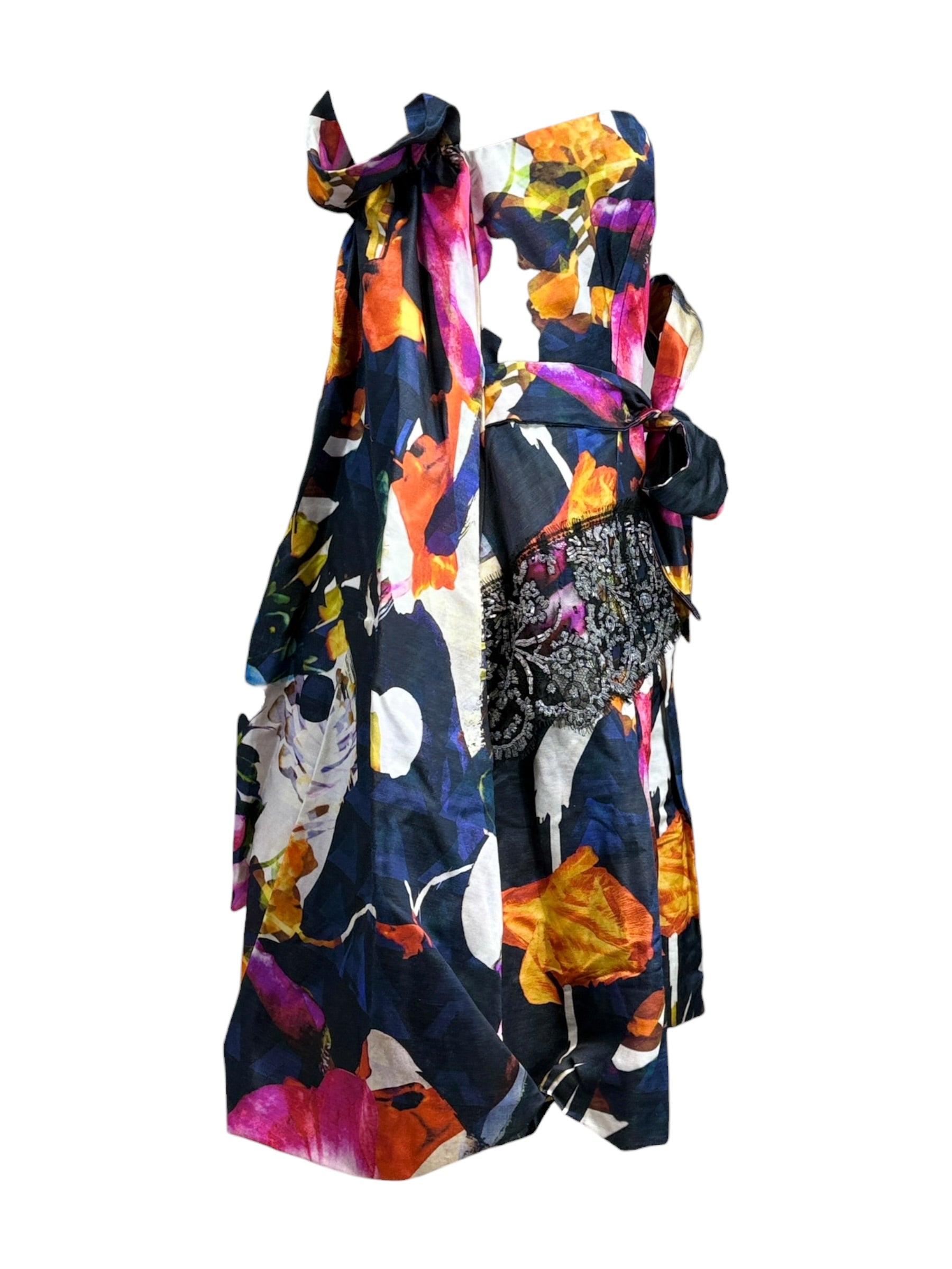 Christian Lacroix printed balloon dress 