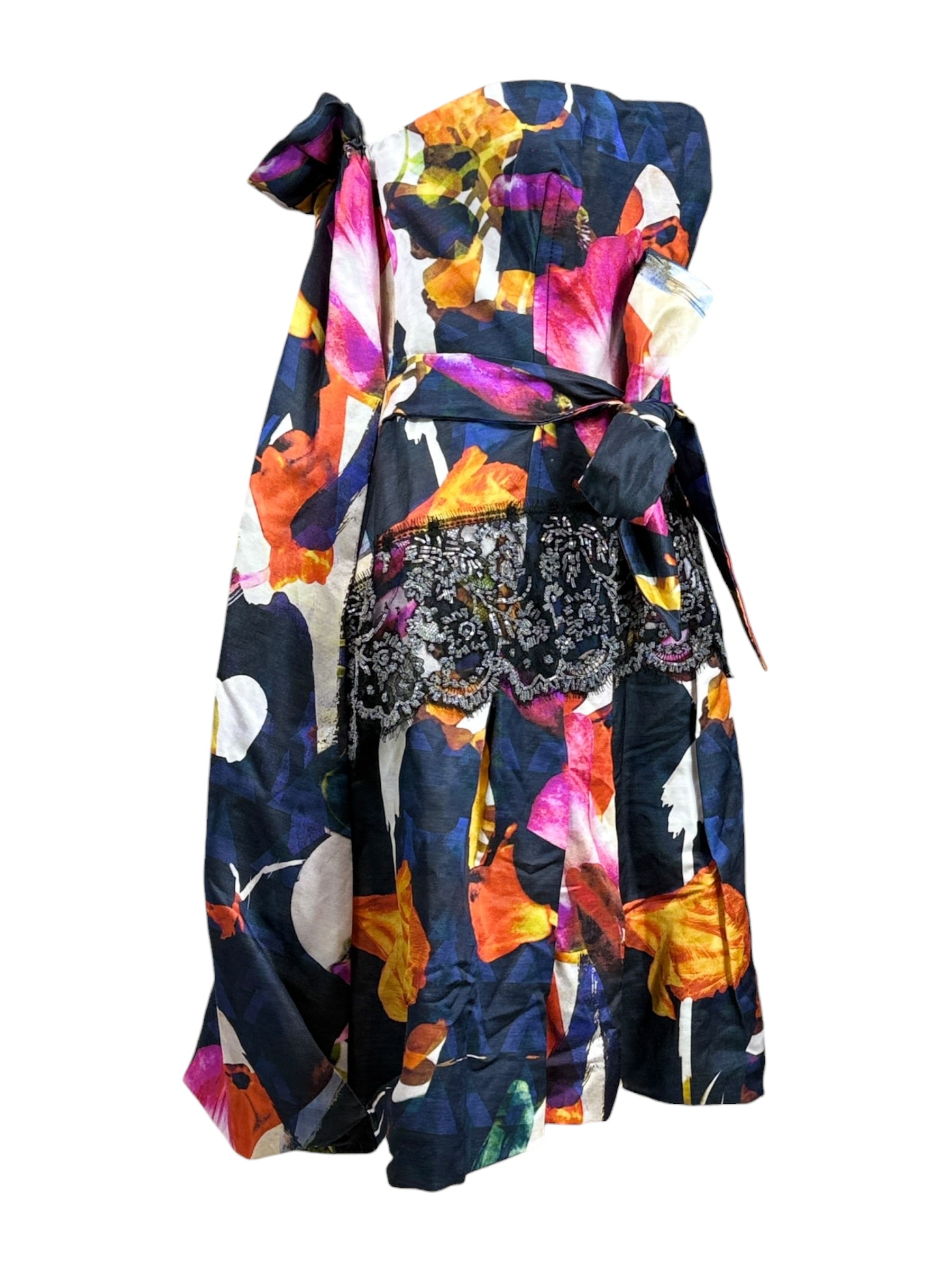 Christian Lacroix printed balloon dress 