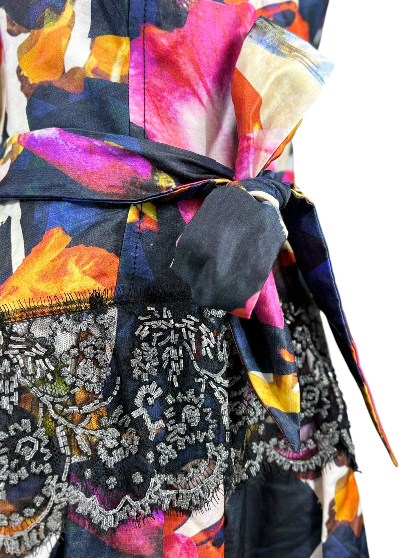 Christian Lacroix printed balloon dress 