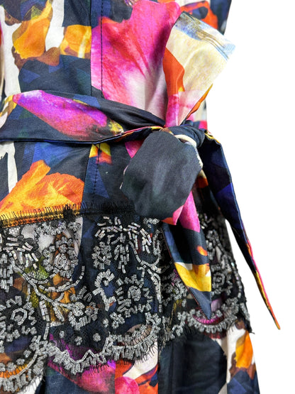 Christian Lacroix printed balloon dress 
