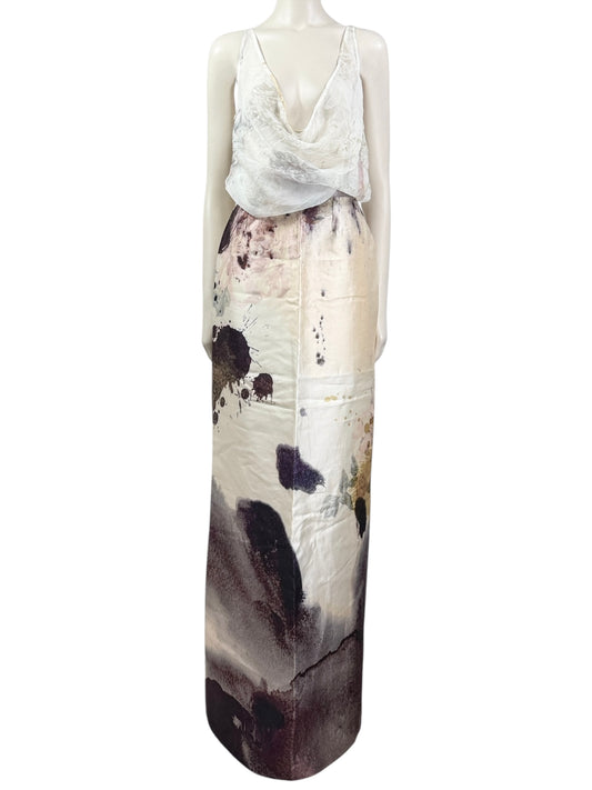 Christian Lacroix printed silk set