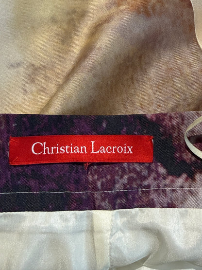 Christian Lacroix printed silk set