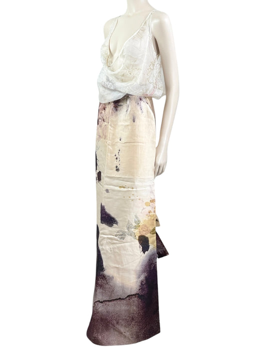 Christian Lacroix printed silk set