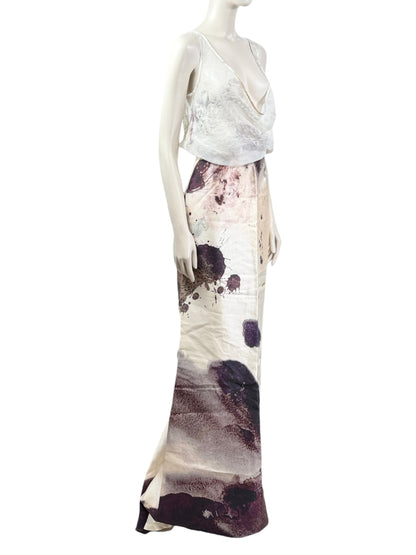 Christian Lacroix printed silk set
