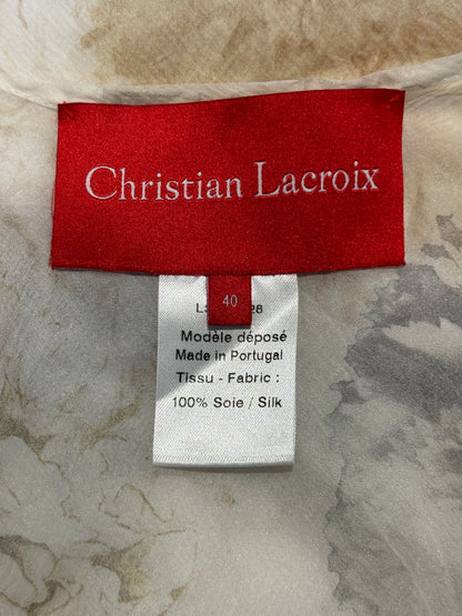 Christian Lacroix printed silk set