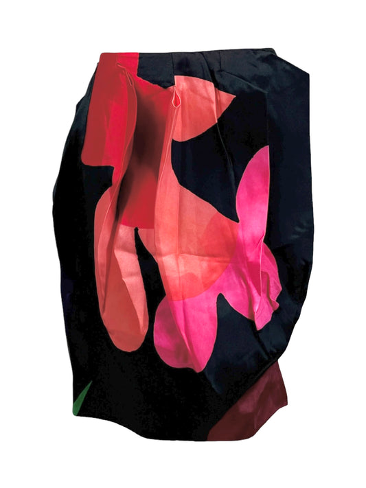Christian Lacroix printed silk skirt