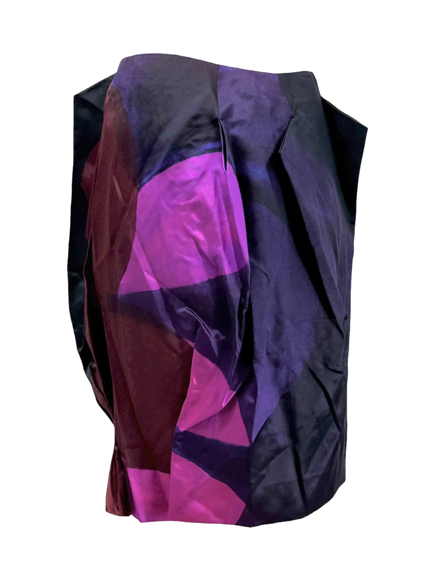 Christian Lacroix printed silk skirt
