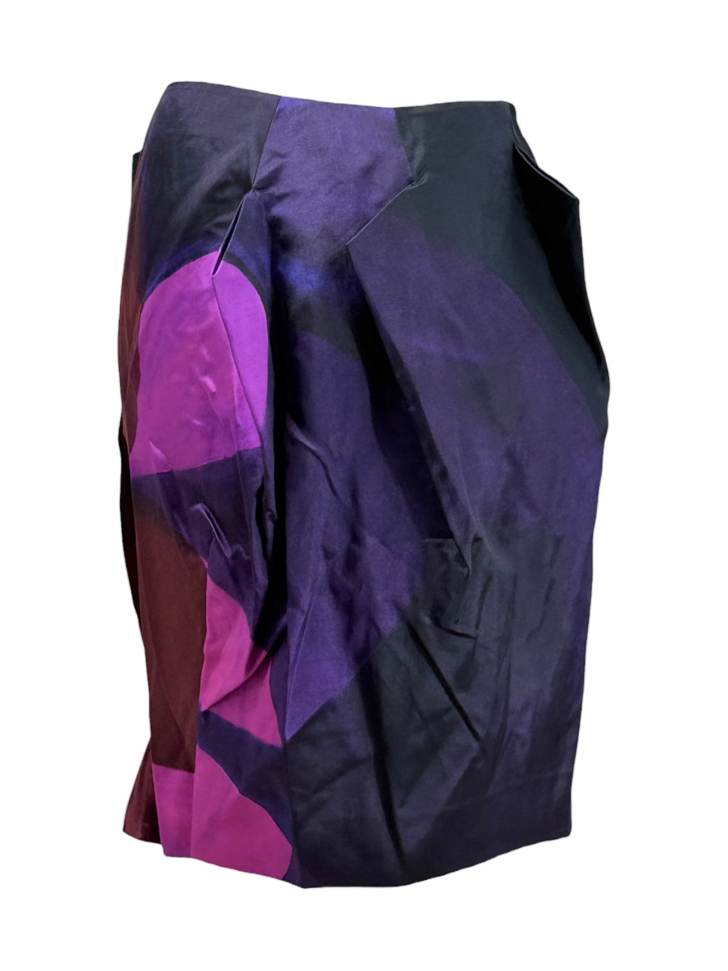 Christian Lacroix printed silk skirt
