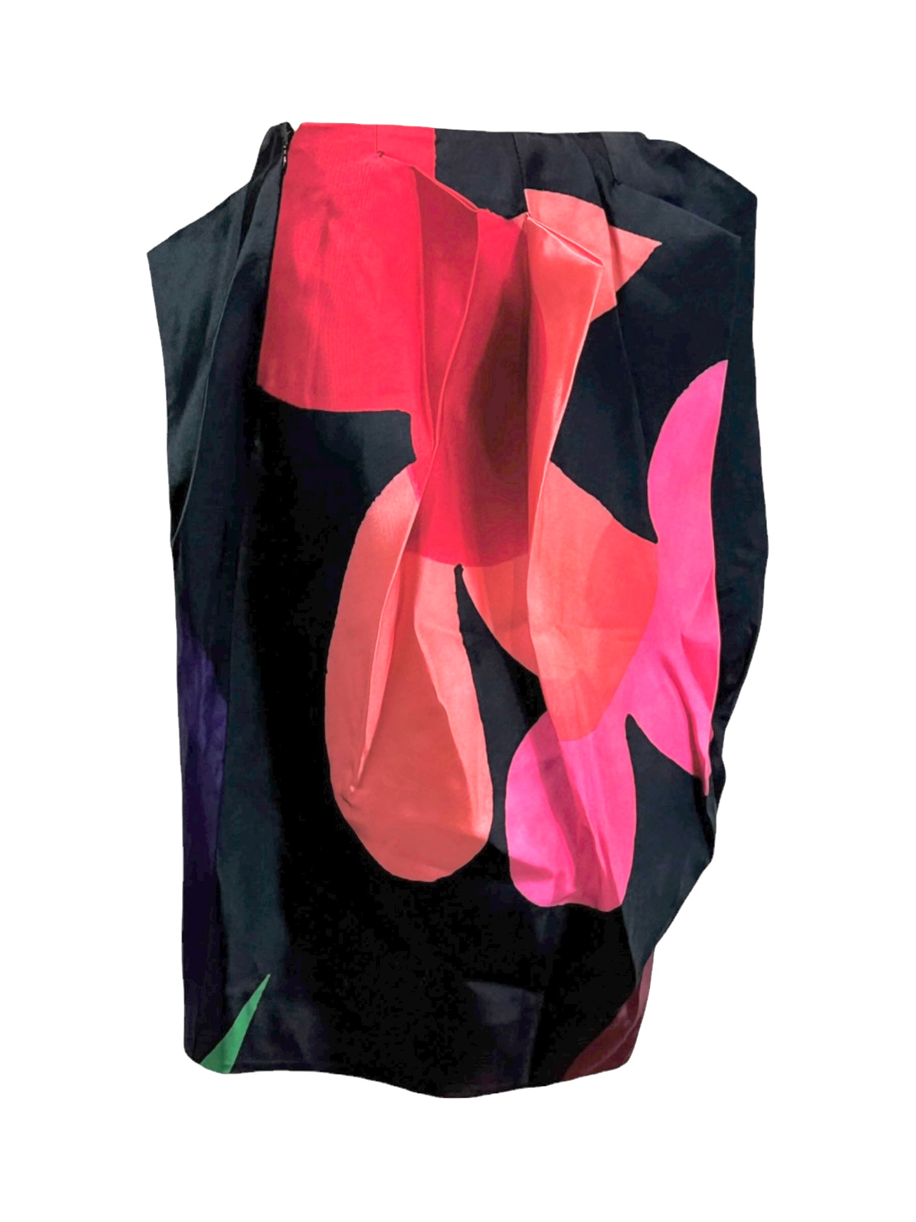 Christian Lacroix printed silk skirt