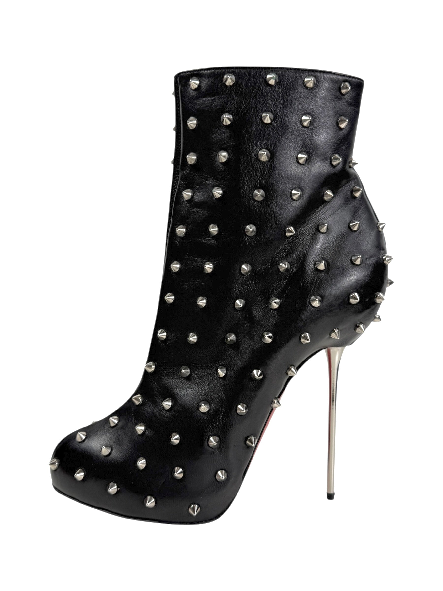 Christian Louboutin Big Lips stud boots