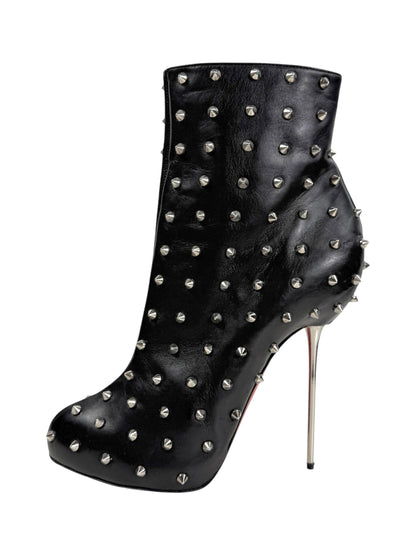 Christian Louboutin Big Lips stud boots