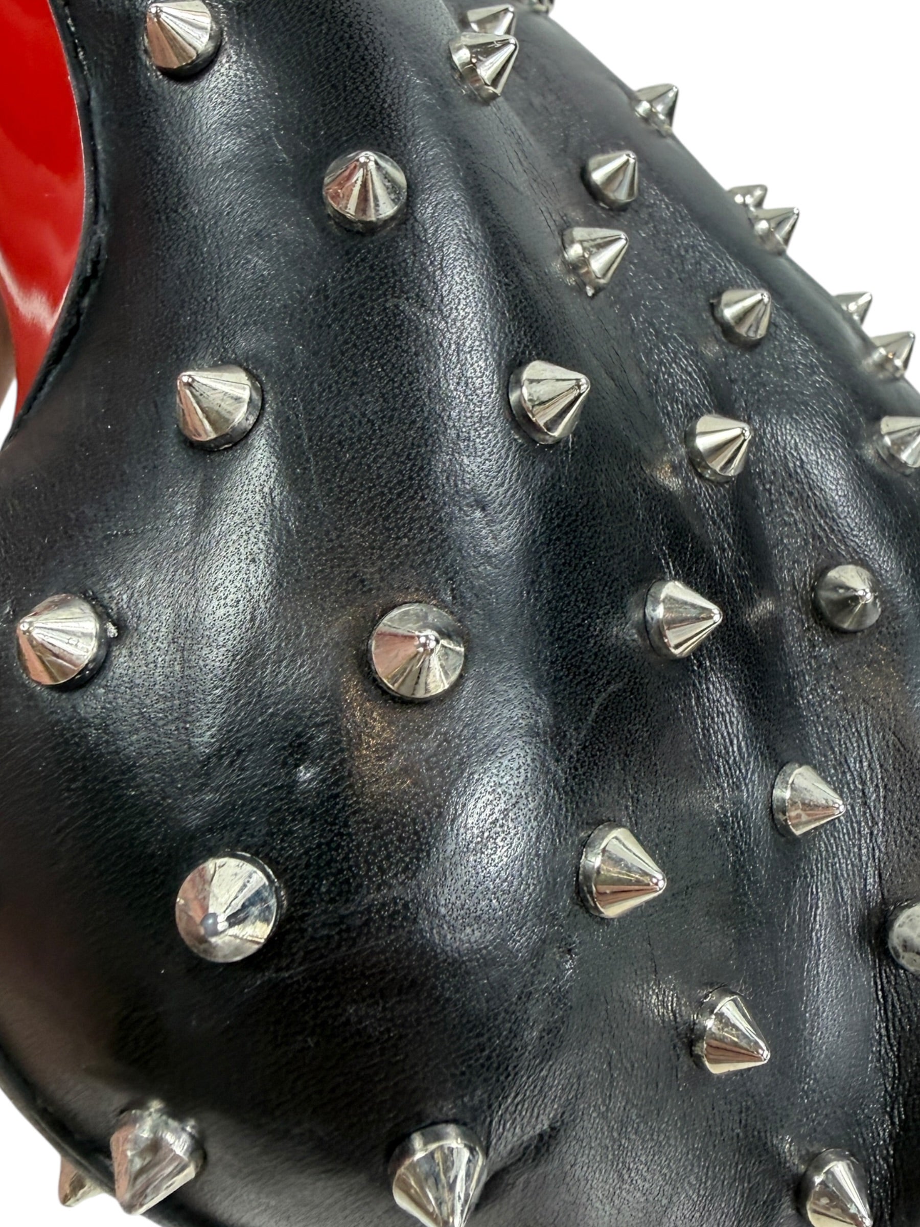 Christian Louboutin Big Lips stud boots