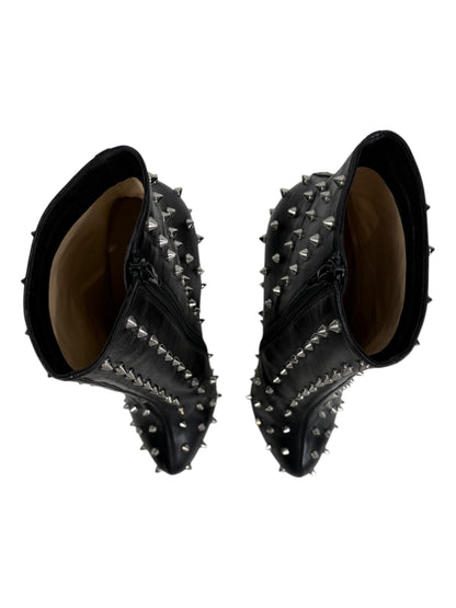 Christian Louboutin Big Lips stud boots