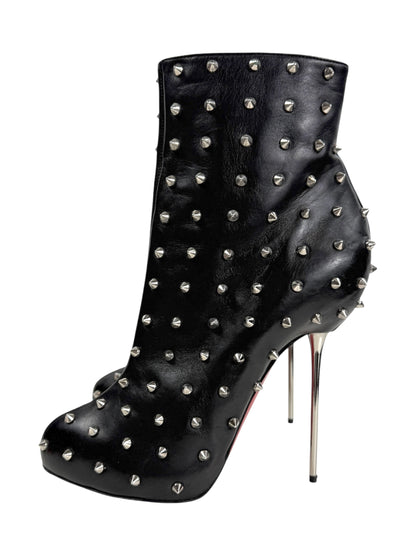 Christian Louboutin Big Lips stud boots