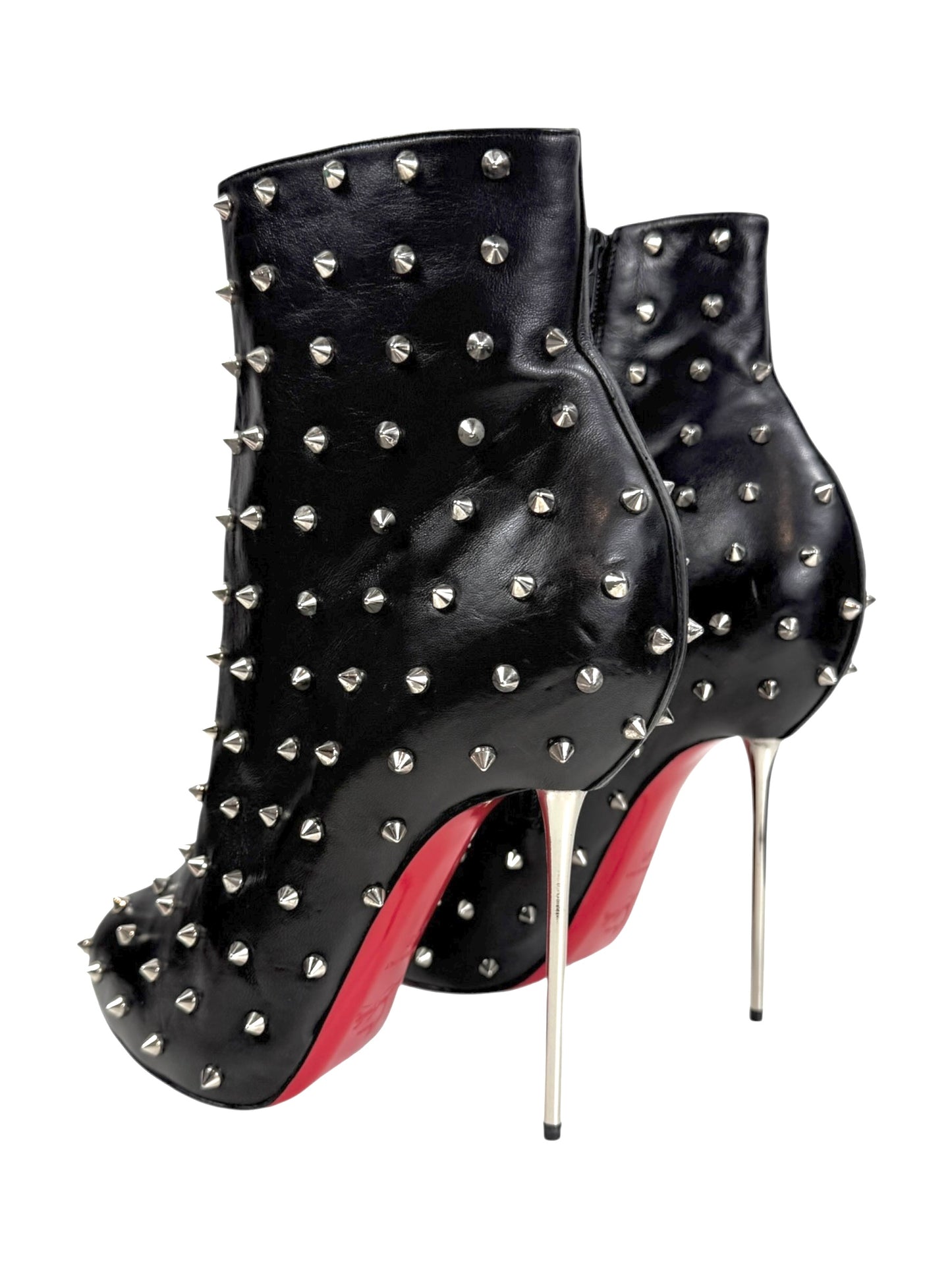 Christian Louboutin Big Lips stud boots