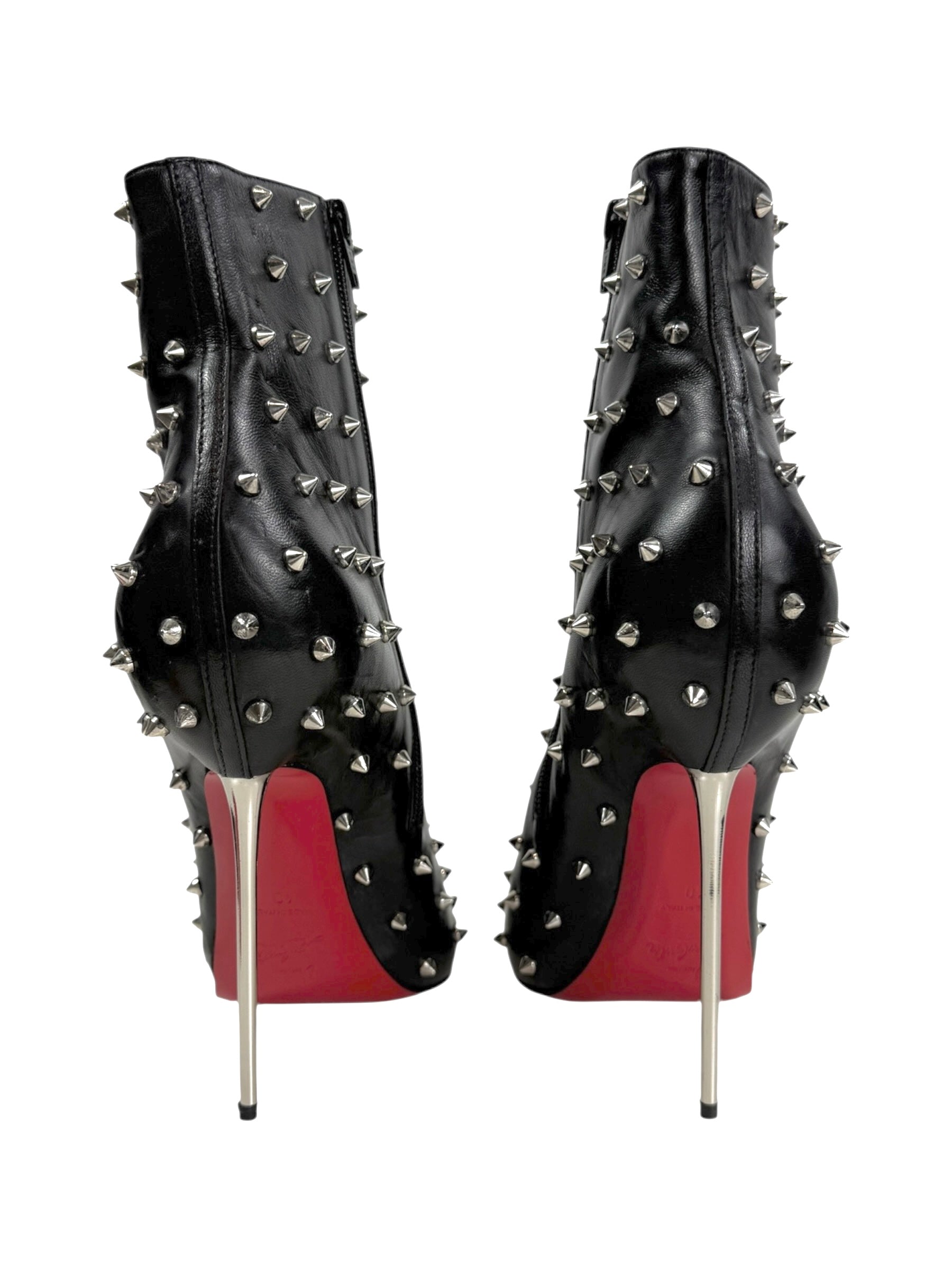 Christian Louboutin Big Lips stud boots