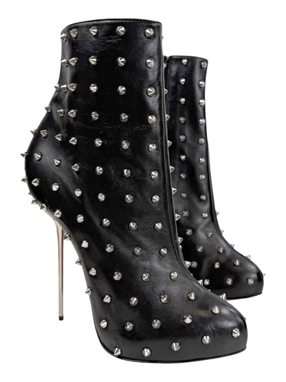 Christian Louboutin Big Lips stud boots
