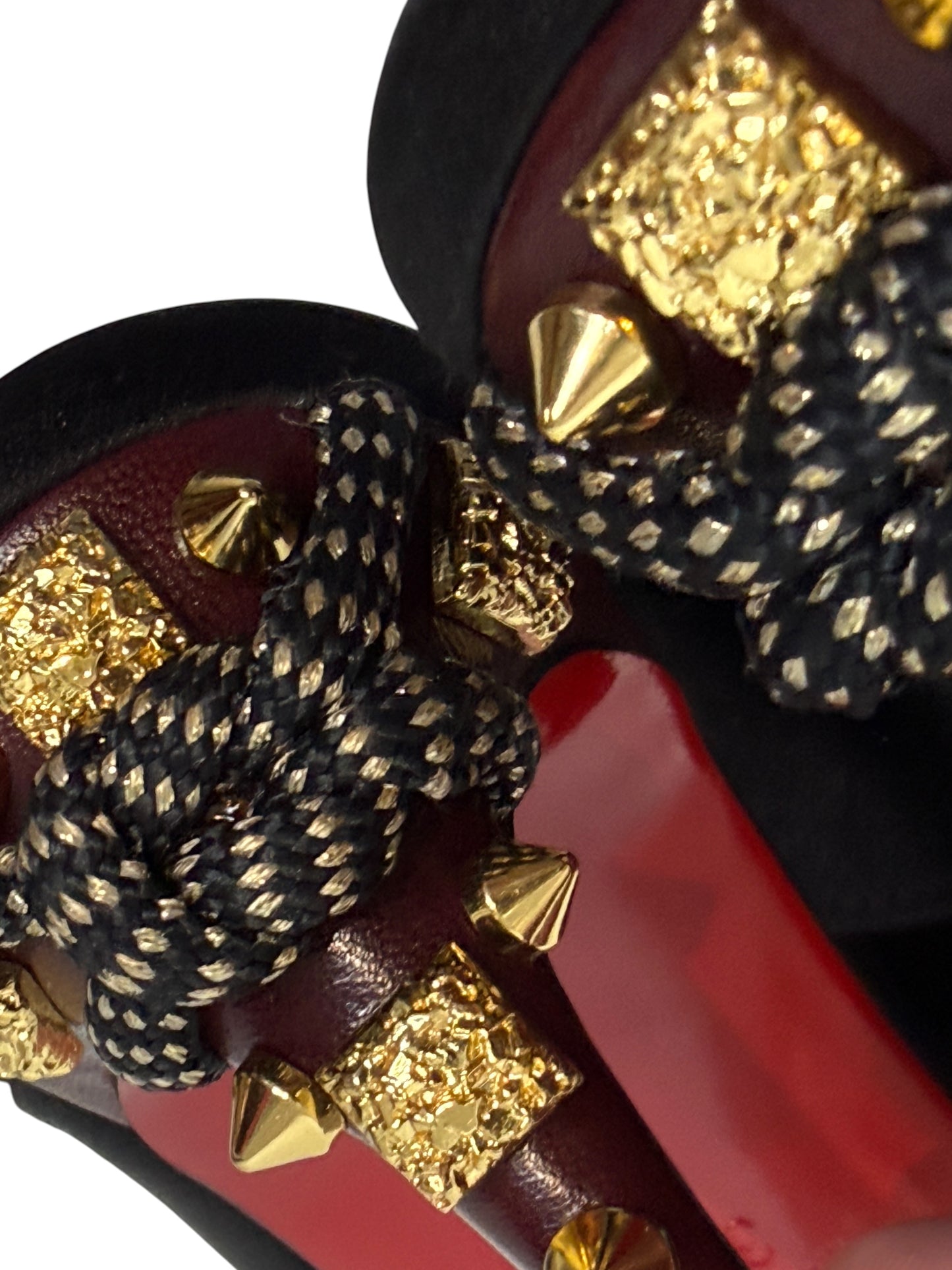 Christian Louboutin Edo mules black silk