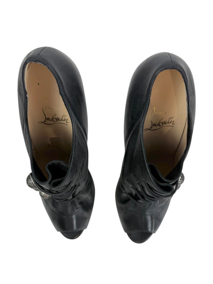 Christian Louboutin black ankle boots
