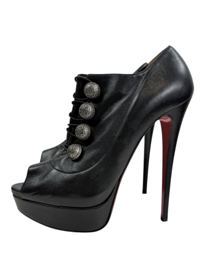 Christian Louboutin black ankle boots
