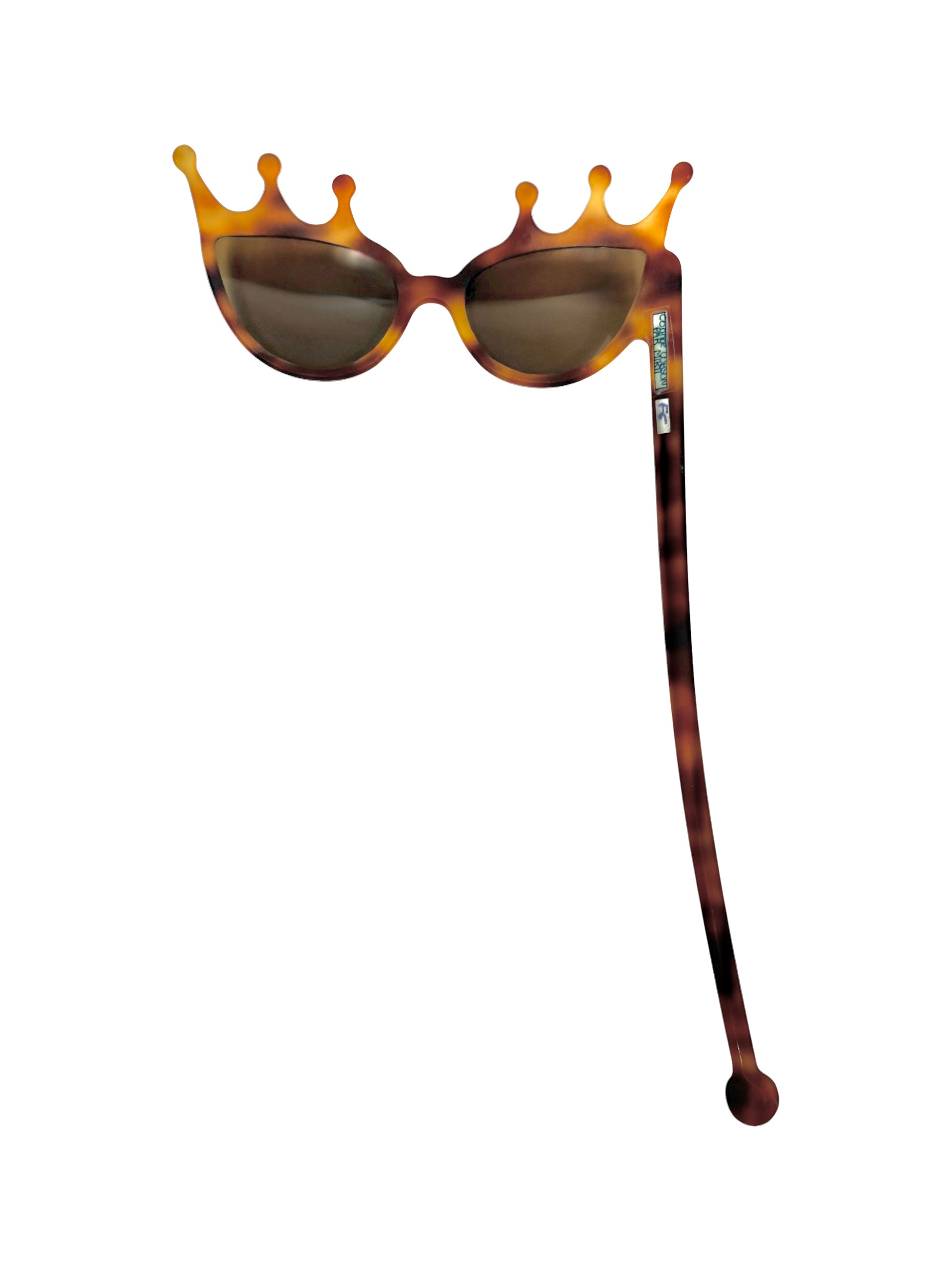 Corinne Cobson Alain Mikli Seashell resin sunglasses