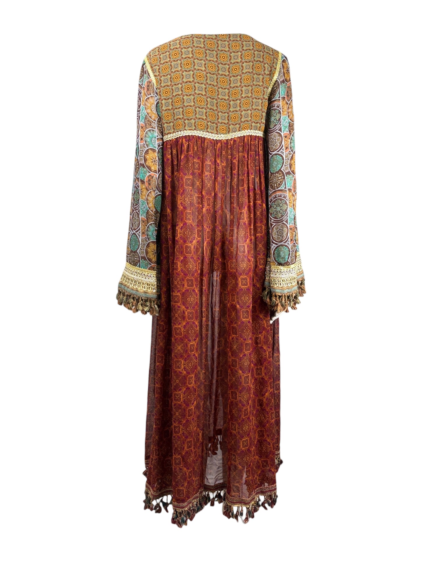 Dolce Gabbana Fall 1993 paisley printed dress