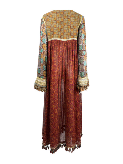 Dolce Gabbana Fall 1993 paisley printed dress