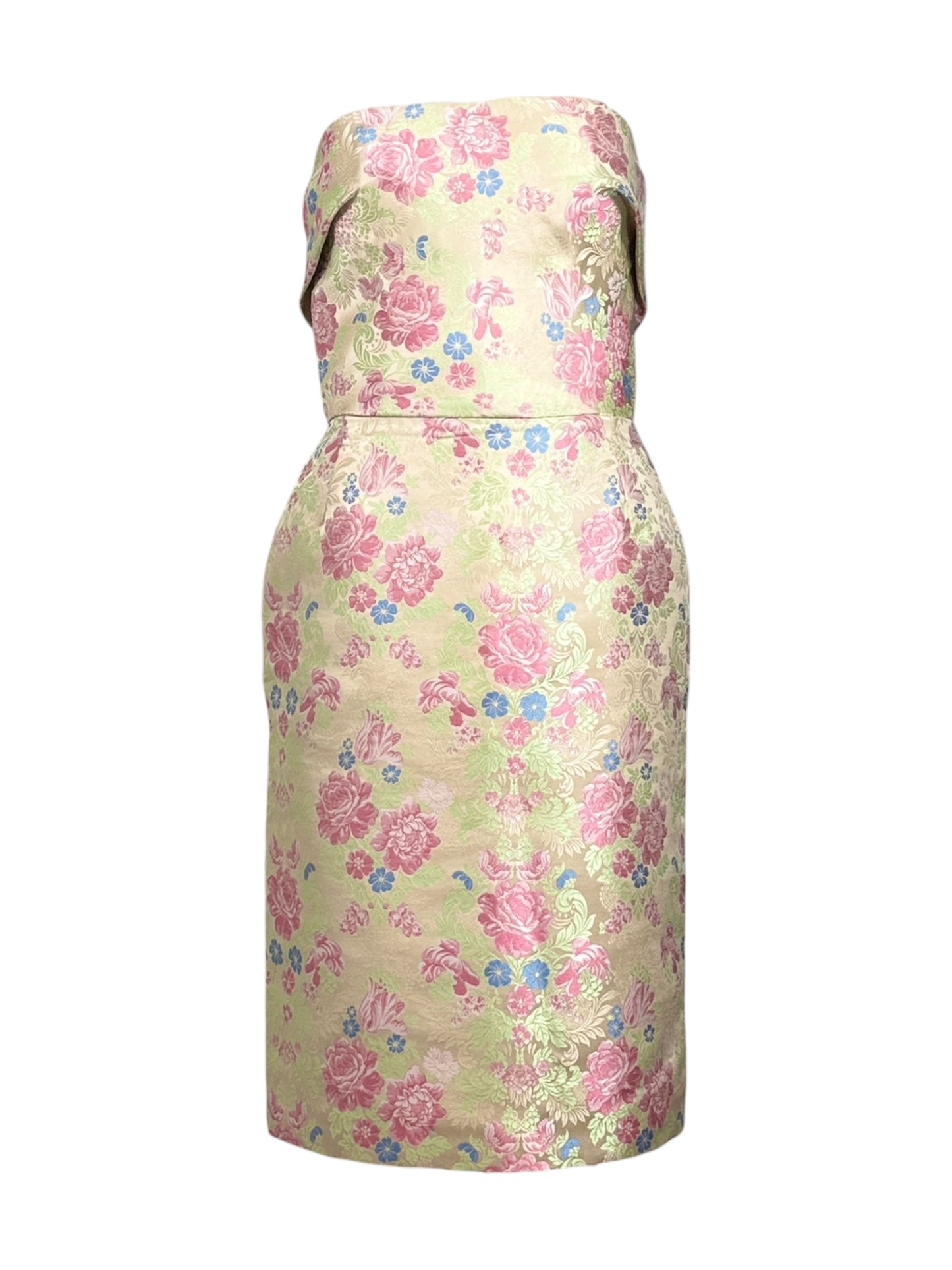 Dolce Gabbana Fall 1996 Look 20 Jacquard floral dress 