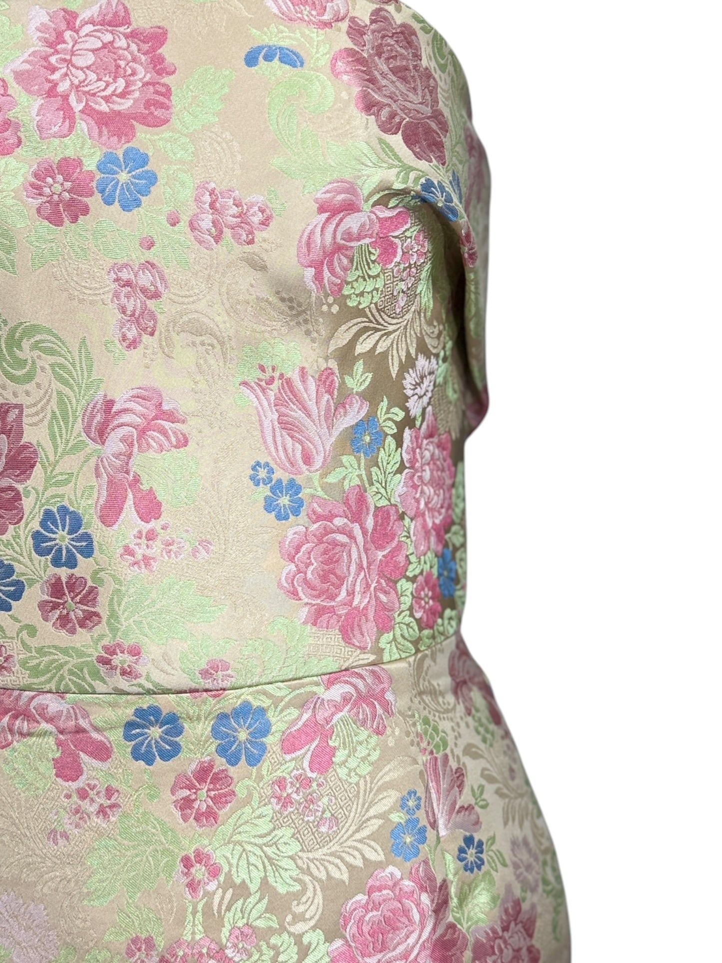 Dolce Gabbana Fall 1996 Look 20 Jacquard floral dress 