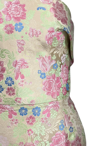 Dolce Gabbana Fall 1996 Look 20 Jacquard floral dress 