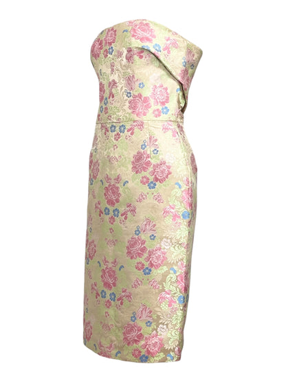 Dolce Gabbana Fall 1996 Look 20 Jacquard floral dress 