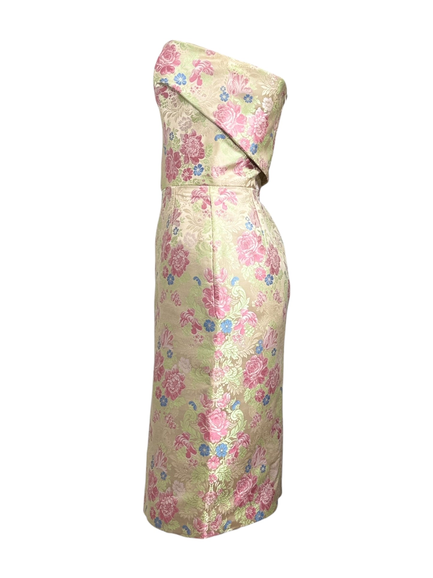Dolce Gabbana Fall 1996 Look 20 Jacquard floral dress 