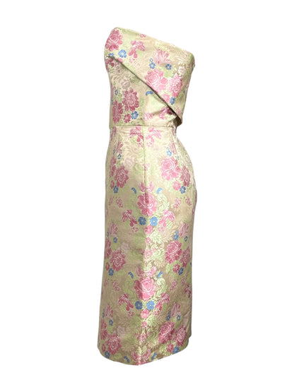 Dolce Gabbana Fall 1996 Look 20 Jacquard floral dress 
