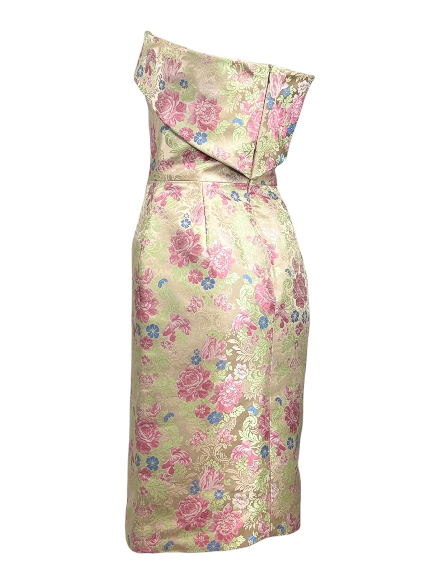 Dolce Gabbana Fall 1996 Look 20 Jacquard floral dress 