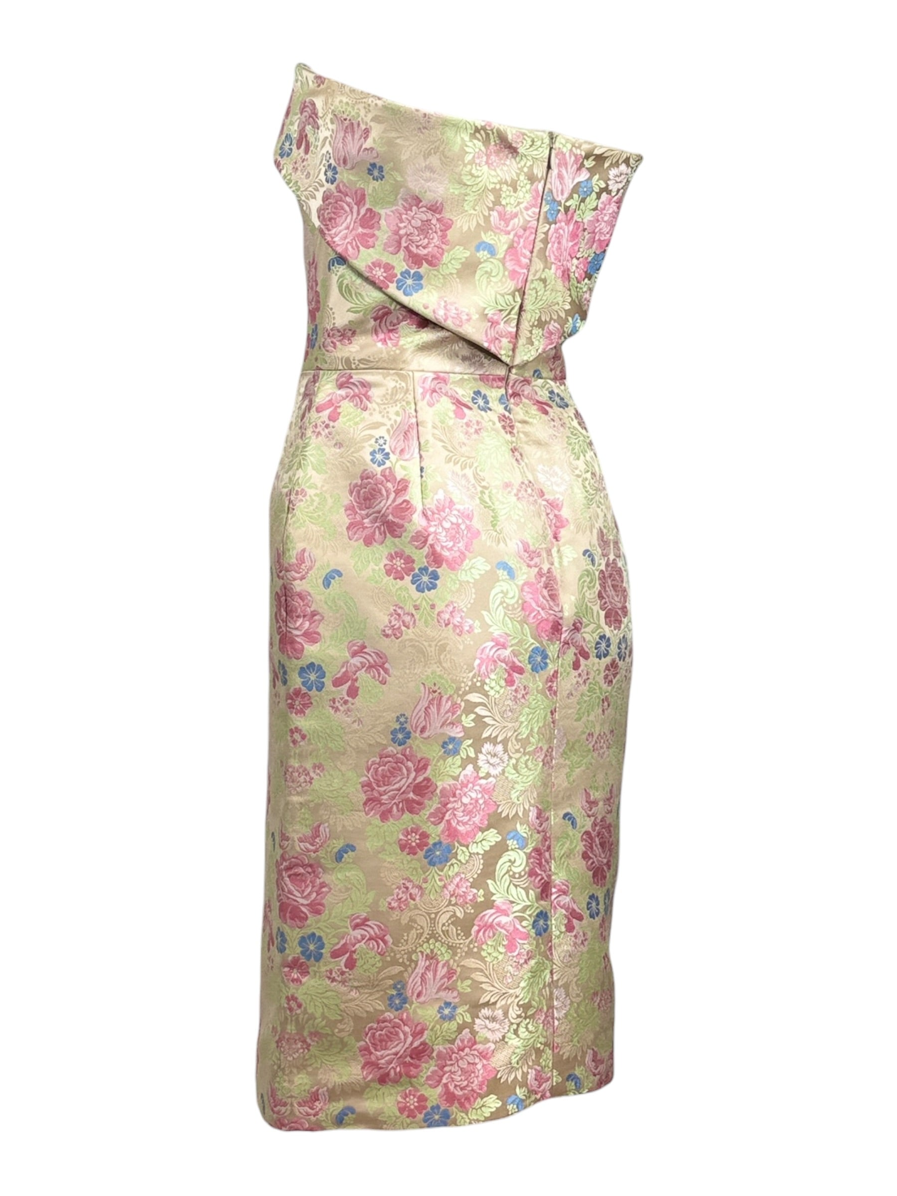 Dolce Gabbana Fall 1996 Look 20 Jacquard floral dress 