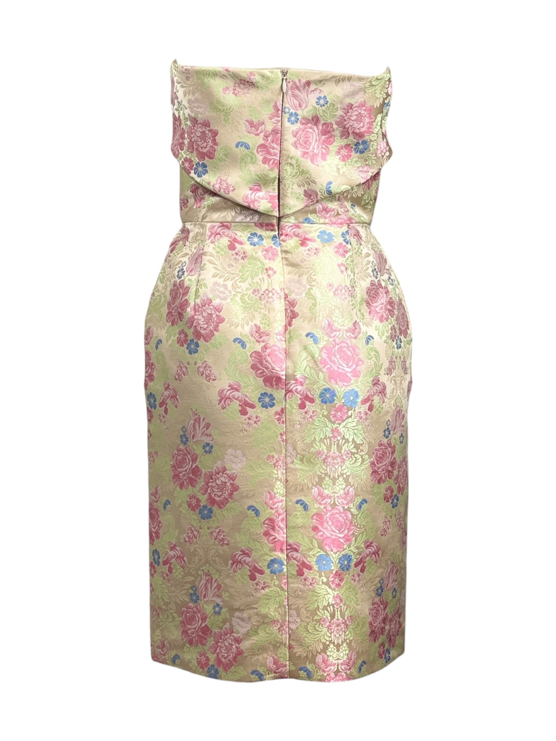 Dolce Gabbana Fall 1996 Look 20 Jacquard floral dress 