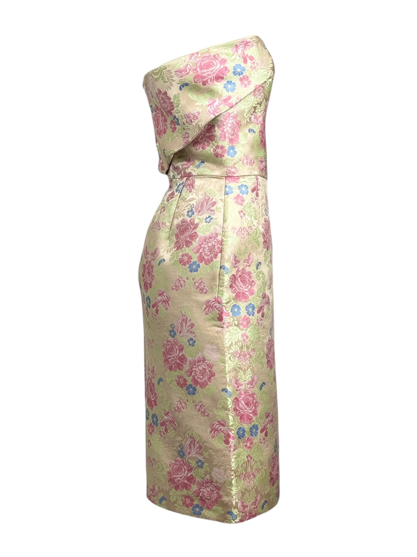 Dolce Gabbana Fall 1996 Look 20 Jacquard floral dress 