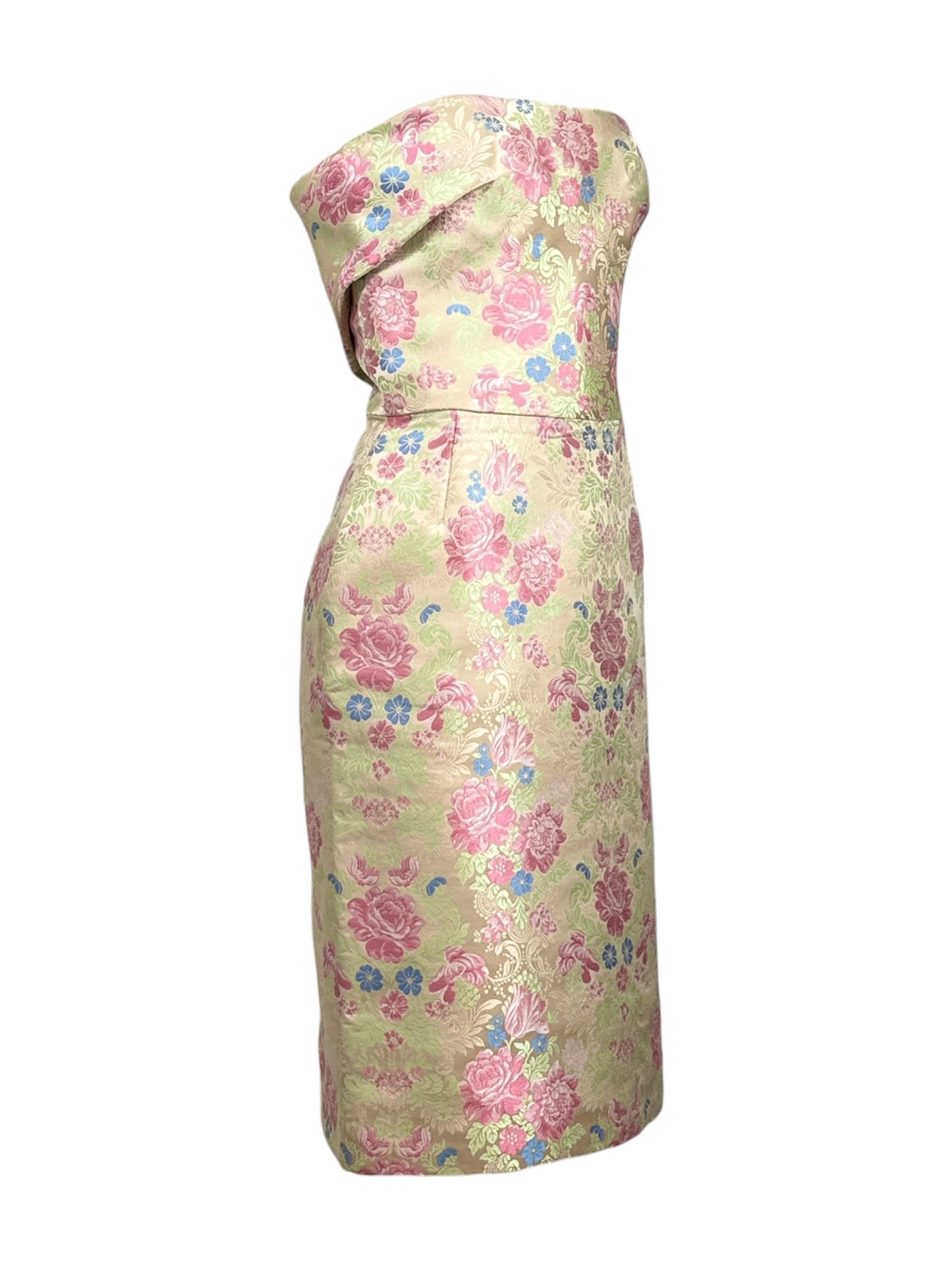 Dolce Gabbana Fall 1996 Look 20 Jacquard floral dress 