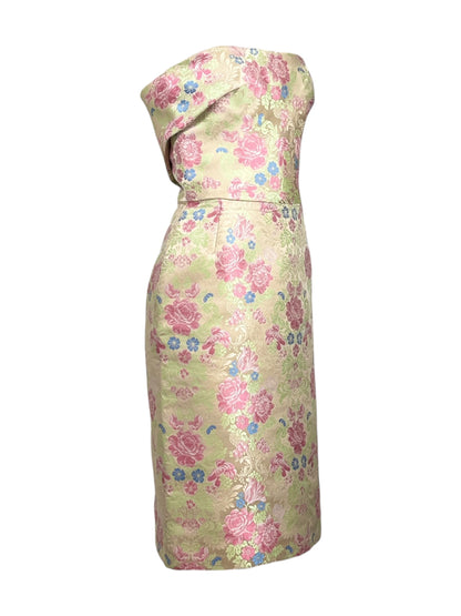 Dolce Gabbana Fall 1996 Look 20 Jacquard floral dress 